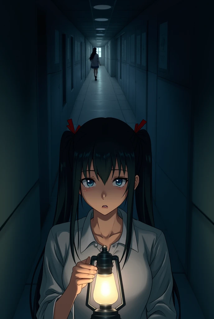 Horror-themed Horror-themed Masterpiece, best quality, high resolution, <lora:eft_hotd_blue:0.7> eft_hotd_blue, school uniform, 1girl, solo, long hair, black hair, serafuku, bow, very long hair, blue eyes, <lora:add_detail:0.2>, stands, <lora:yudedako_v200:0.6>, <lora:zombie_v1.3:1>, <lora:zombie_v1.3:1> 1girl, scared, wide-eyed, shock, torn school uniform, multiple boys, zombie, motion blur, perspective, blood, backlighting, see-through silhouette, foreground, masterpiece, best quality, highly detailed, <lora:Clothes:1> torn clothes, . Eerie, unsettling, dark, spooky, suspenseful, grim, highly detailed . Eerie, unsettling, dark, spooky, suspenseful, grim, highly detailed