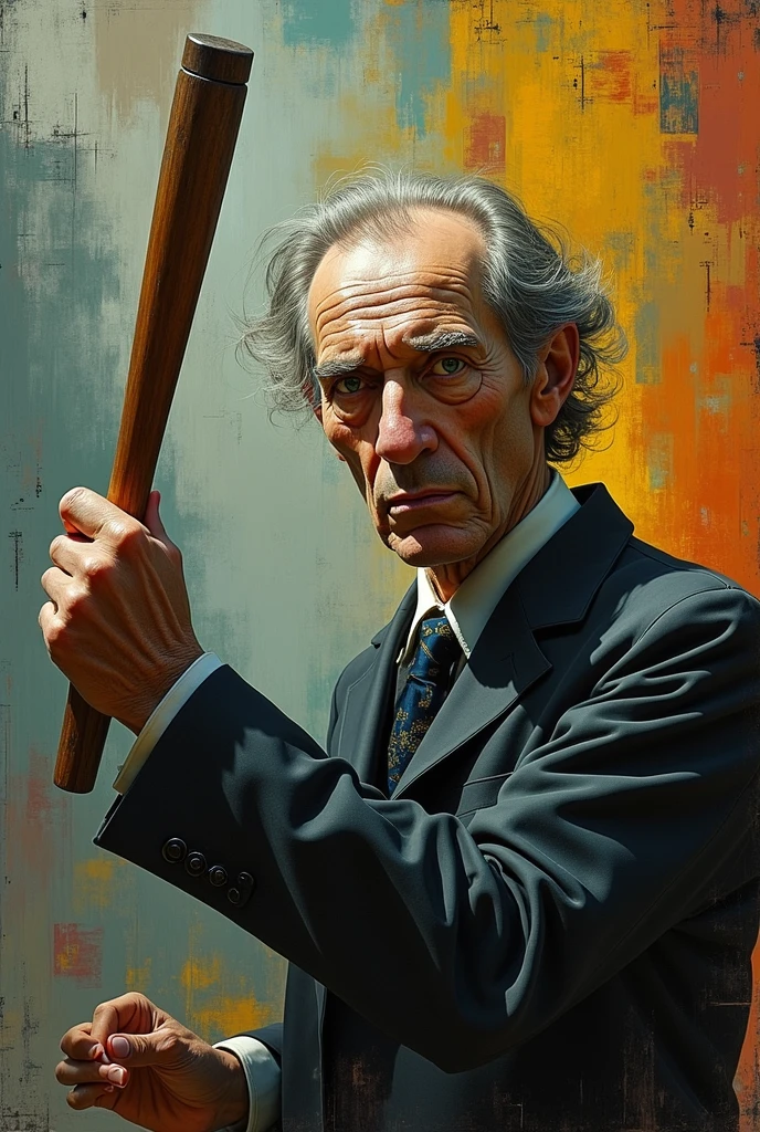 (masterpiece), best quality, ((old man in a business shirt and slacks and beret hugs nude naked young teen girl and old man in a business shirt and slacks and beret hugs nude naked young teen girl who has short blond chignon hair and unhappy face)) naked girl holds a paint brush and has medium breast and nipple and vagina and earring and wristwatch and necklace, art canvas in background, bucket of vibrant colorful paint, paint spatter, paint spatter, classroom setting, classroom, man student in the background, artwork in background, artwork in background, paint spatter on body, paint spatter on body, paint smeared on body, paint smeared on body,