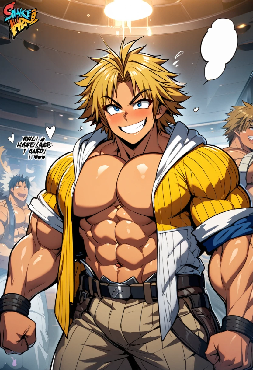 Highest quality,Huge muscles,Full Color,tidus,Massive ,smile wickedly,Open shirt,Shake hard,Devil&#39;s Wings and Tail,Normal position,Huge erect penis,Rubber Suit,Magic circle tattoo,Sex,2boys,((Zoom out,Full body photo)),Stick your tongue out,The devil enters the body,(((アナルSex,)))boys, man, anal sex, standing, man hug boy’s knees from back, man hold boy, breasts, nipples, both legs up, Open legs, best quality, very aesthetic, ultra-detailed, best illustration nsfw, sweat, steam, male 