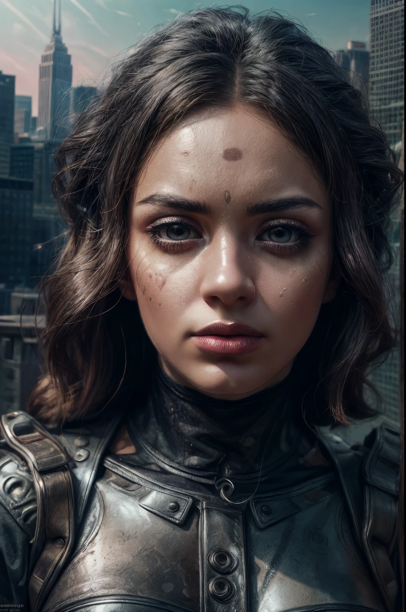 A young angel kissing a red devil, epic image, masterpiece, in the background an apocalyptic city, reddish color , imagen surrealistic, hyper detailed skin texture, Dramatic lighting de película, HD, 16k ultra highest quality, the best image, ultra detailed,sharp focus,(realistic,photorealistic,photo-realistic:1.37),Very detailed face,extremely detailed facial features,hyper realistic skin texture,extremely fine details,intricate details, detailed eyes,Detailed nose,detailed lips,Detailed facial expressions,intricate facial anatomy,bright lighting, Dramatic lighting,changing lighting,cinematic lighting,chiaroscuro lighting,dramatic shadows,dramatic moments, vivid colors,intense colors,Deep contrast,cinematic depth of field,film composition,cinematic camera angle