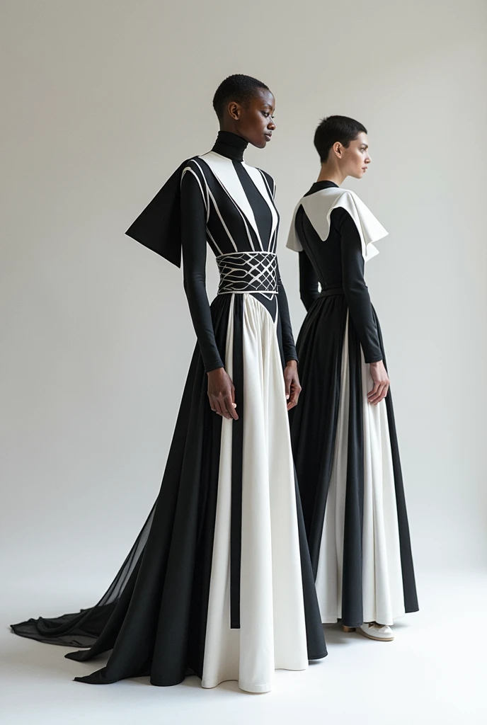 ( glide_fashion ), woman model dressed by Ralph Rucci, fashion photography, beauty, <lora:Glide_fashion_sdxl:1.0>
