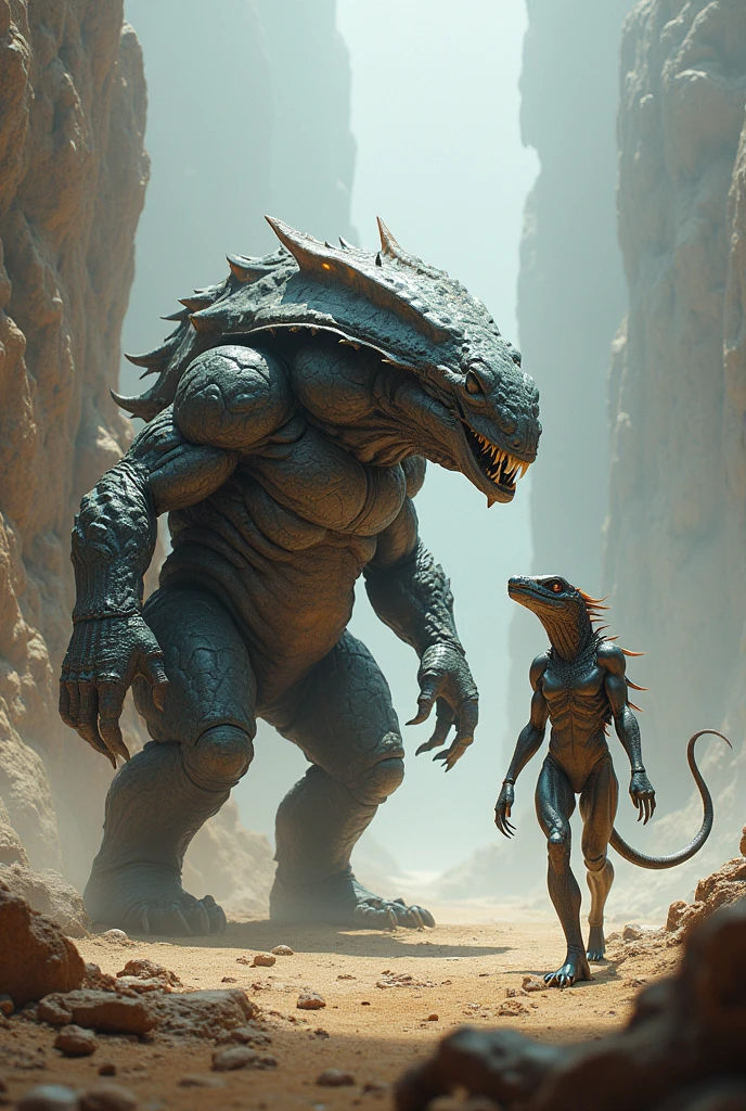 Alien pic and human dinosaur monkey