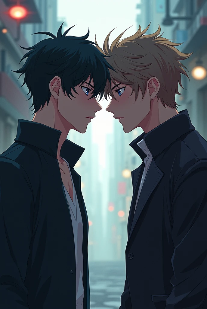 make a bl enemies to lovers romance book cover 