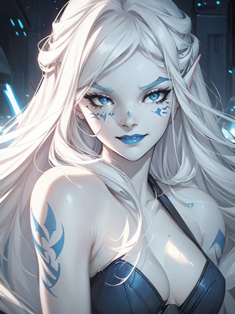 ((best quality)), ((masterpiece)), ((realistic)), full body portrait, {tanned skin}, {lillith}, 1girl, (((celestial))), deity, {devil horns}, {delicate and beautiful gothic ball gown}, {teifling goddess}, light particles, halo, looking at viewer, (bioluminescent:0.95) ocean, bioluminescent, piercing glare, celestial:evil bioluminescent eyes, vibrant, (((colourful))), color, (glowing, glow), (beautiful composition), cinematic lighting, intricate, (symmetrical:0.5), {fisheye lens}, ((angle from above)), (((fisheye lens))), (((corrupted celestial feathers falling in background))), {hair flowing majestically in the wind}, ((age 24)), ahegao, (((age 32 face))), ((slender delicate face)), ((hands frantically reaching toward viewer)), (((psychotic:evil expression))):1.5, (((murderous plot))), (((maniacal laughter)))=0.6