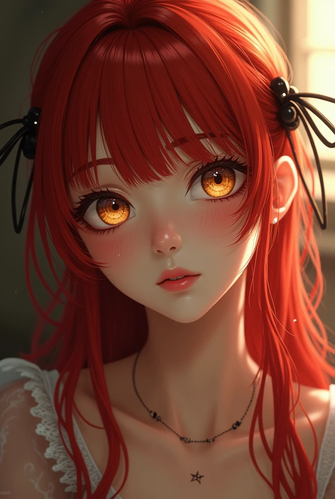 anime style, model shoot style, (upper body) photo of a ((little girl:1.6)), (1girl, young girl, small body), (orange hair, long hair:1.3), (black dress),
((pretty face: 1.7, perfect face:1.5)), (best quality:1.5, hyperrealistic:1.5, photorealistic:1.4, Madly detailed CG unity 8k wallpaper:1.5,
masterpiece:1.3, Madly detailed photo:1.2), (hyper-realistic lifelike texture:1.4, realistic eyes:1.2), (octane render, unreal engine 5),
(ecstasy of light and shadow:1.5, deep shadow:1.5), (sony a7, 50 mm, film grain:1.5, 4K UHD HDR),
(photo by lee jeffries, Greg Rutkowski and Magali Villanueva)