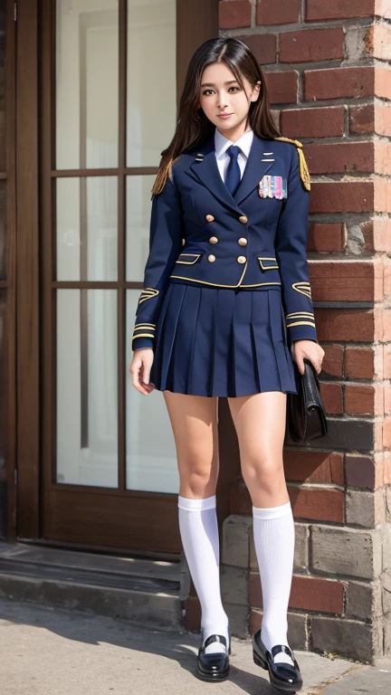 Mannequin in uniform