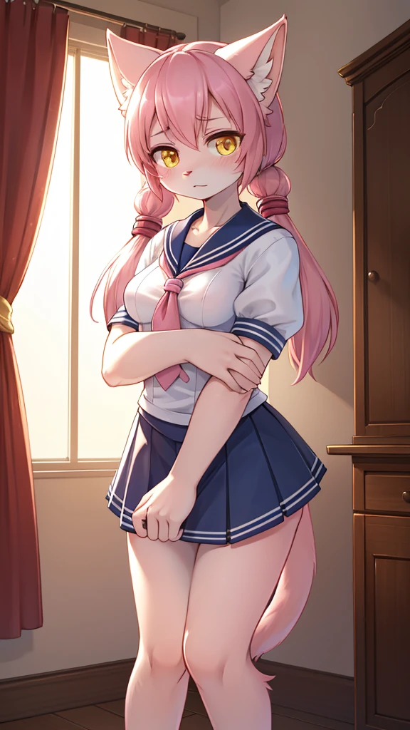 score_9, score_8_up, score_7_up, score_6_up, , rating_explain, upskirt, futanari, penis, balls, smirk, looking at viewer, candid picture, (cozy bedroom), off-shoulder shirt, dynamic angle, vibrant lighting, high contrast, dramatic shadows, highly detailed, detailed skin, depth of field, film grain,astolfo_\(sailor_paladin\)_\(fate\)