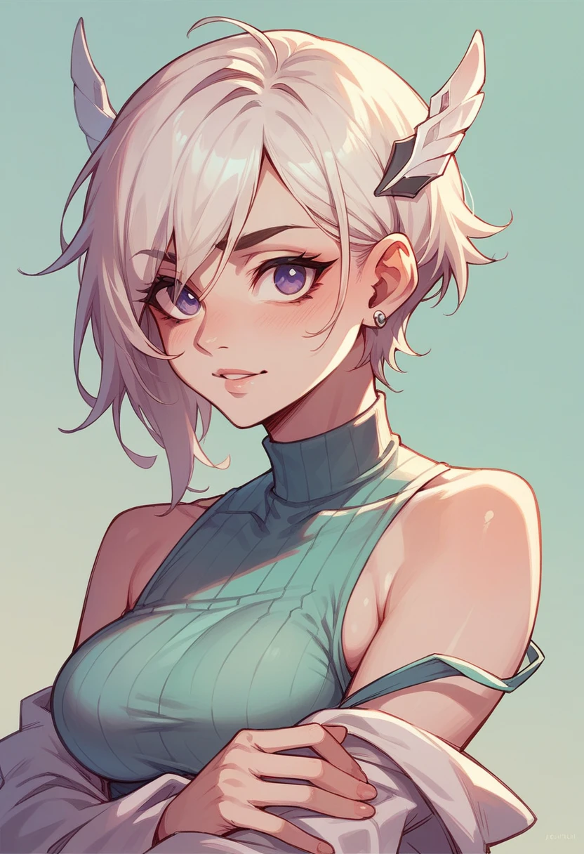 1girl,<lora:SeceliaDote:0.6>,slight smile,