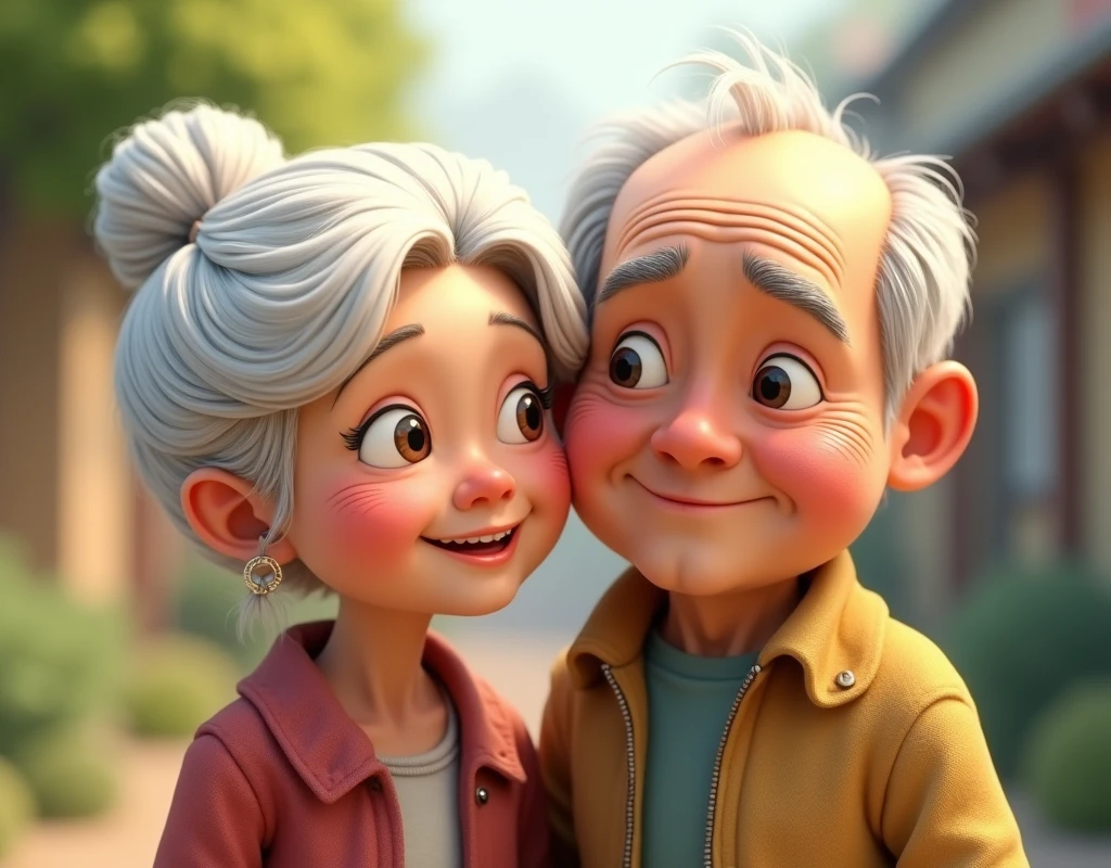 A YOUNG GIRL HUGGING HER GRANDFATHER, WITH LOVE, ((masterpiece)), ((best quality))), ((ultra-detailed)), UHD, 8K, ((high resolution))), ((illustration)), ((realistic)),