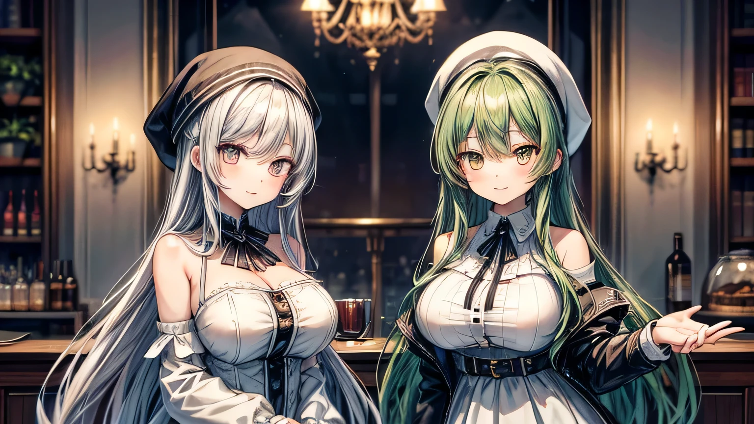 Long pale green hair scattered,dual horsetail,Pink eyes,Loving pupils,girl,huge tit,black micro skirt,Black lace panties exposed,white short sleeve,Clothes drenched in sweat,Hold your hands between your chest