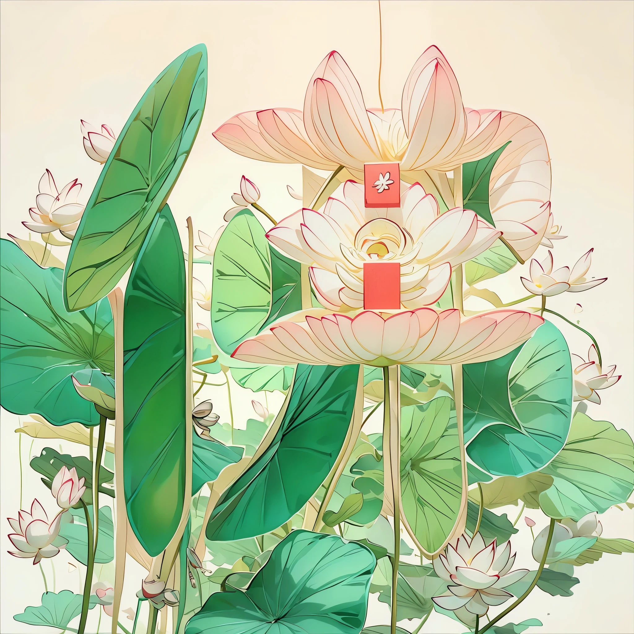 The Chinese characters for the word "Buddha" in the photo, title man,Buddha statue,Guanyin,Beautiful slender fingers holding lotus flower,Butterfly,contour,line art,Minimalist Chinese ink painting,