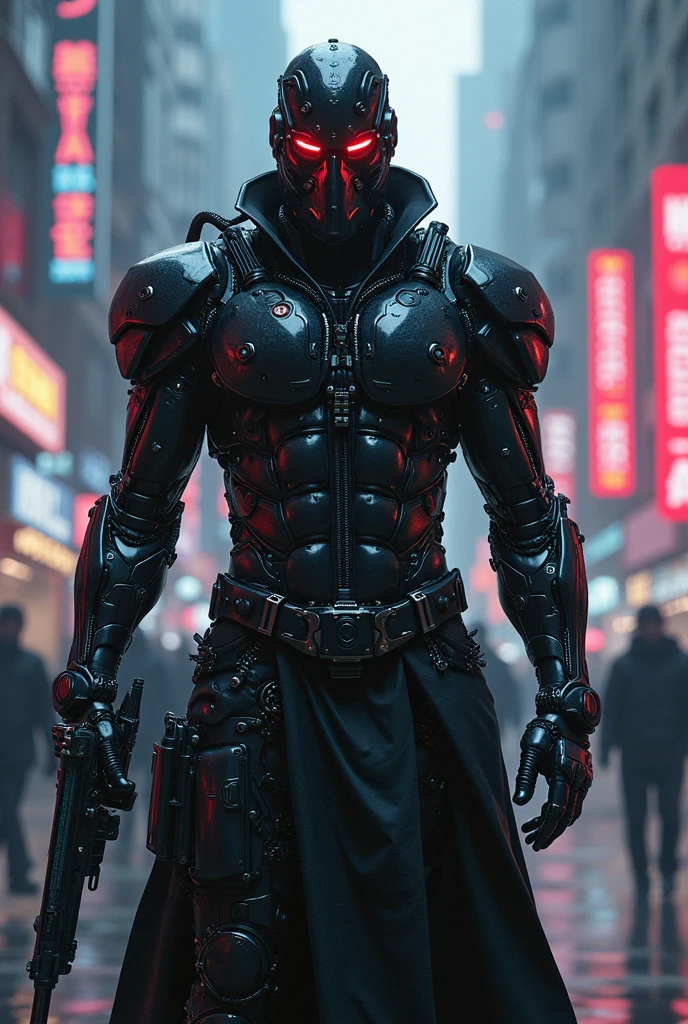 cybernetic gangster thug