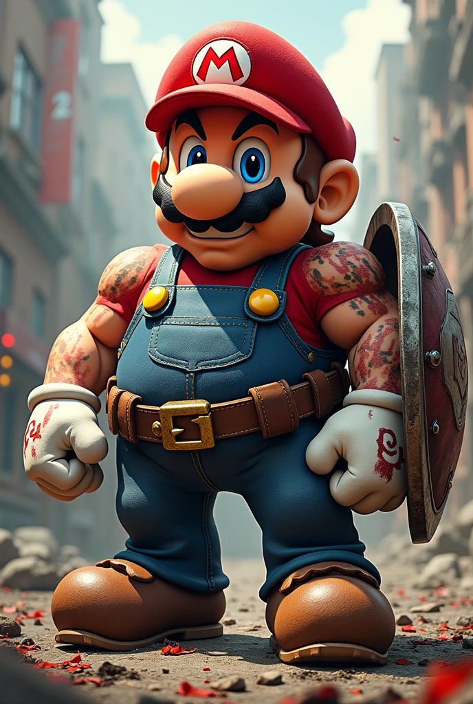 supermario arms strong