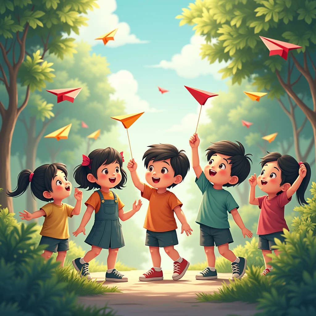 Kids playing