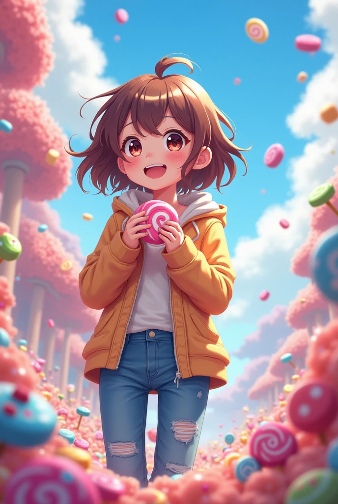 Anime,candy,Teenager,Jeans