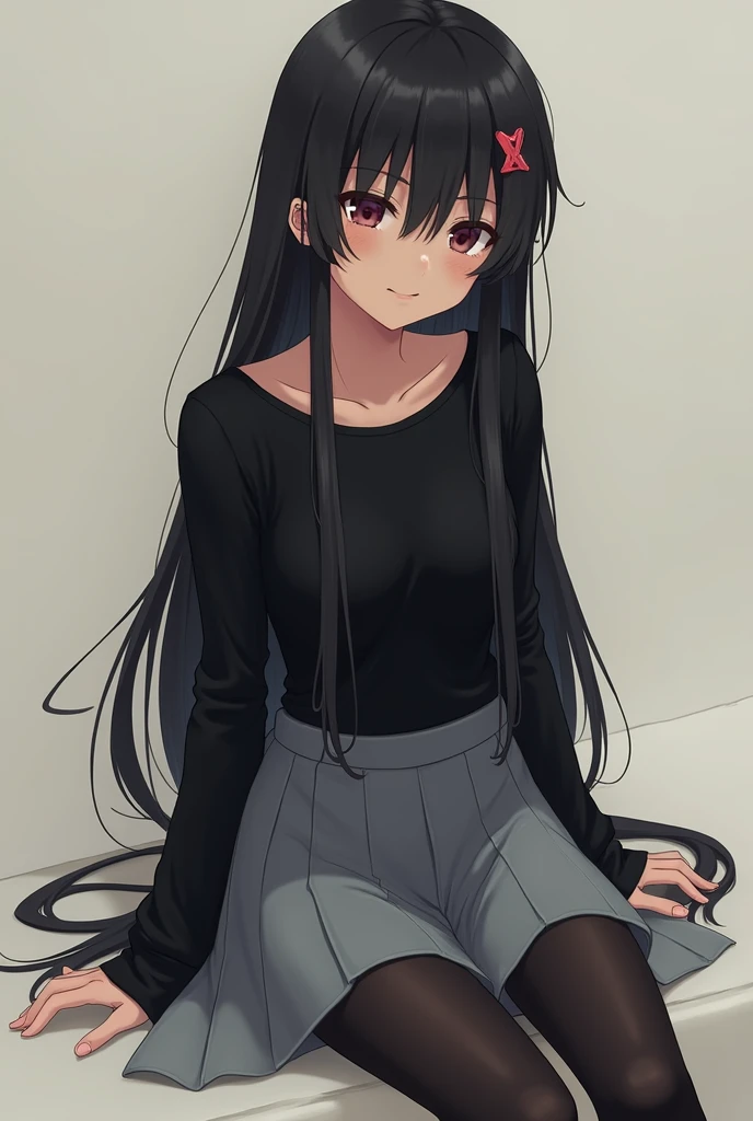 1girl, standing, looking at the camera, tongue out, mocking