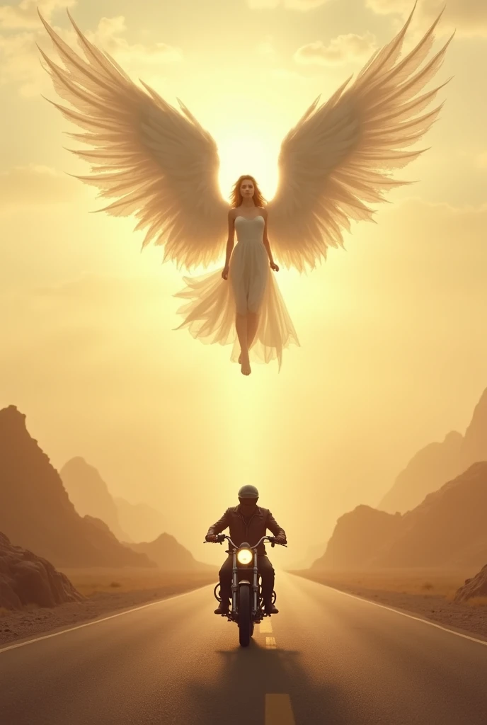 Guardian angel for female motorcyclists