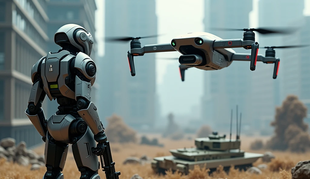 military force wearing vr headset and holding remote control device, drone perspective, flying drones armed, drones with speakers and weapons, technology, robotic drones, uav, environmental shooting, virtual reality, michael, flying drone, drone, drone king, drones in the sky, drone wide shooting, future technology, technology demo, neutralized the terrorist
