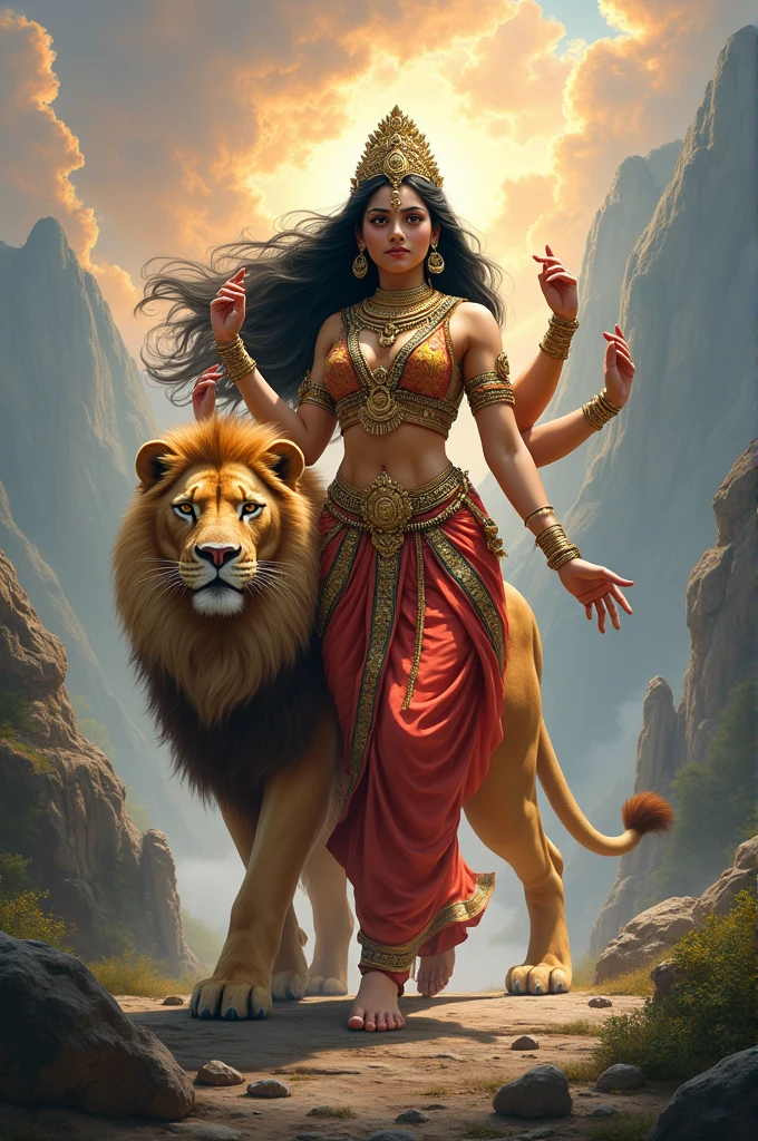Maa durga fight enemy, enemy head 2 sing
Lion big face
Maa durga engry face