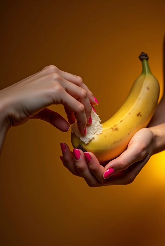 She's nude, is sucking a banana in his right hand with his eyes closed, ((completly nude!!!)) ((no traces of clothing)), not censure!!!, Lilian, maximum details, ((master part)), ((Realistic)), (Os detalhes), (fotorrealista:1.5), HDR, Maximum sharpness, 8K BRUTO, good lighting, foco nítido. 