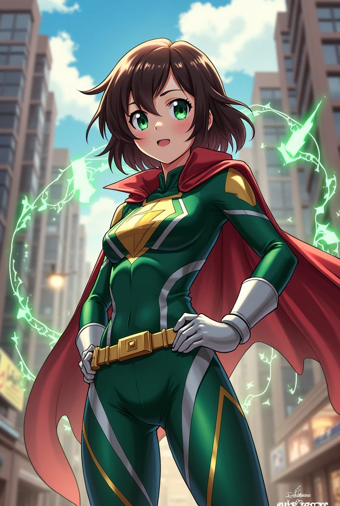 masterpiece, best quality, ultra-detailed, highres, 1girl, solo, HalJordan, green lantern, (((girl))), thick, milf, ((croptop, navel)), omnipotent goddess, universe, milky way, particles, black hole, transcendent being, wind, spectral, playful, flying, floating, flirty, volumetric lighting, best quality, masterpiece, intricate details, tonemapping, sharp focus, hyper detailed, trending on Artstation <lora:HalJordan:1>