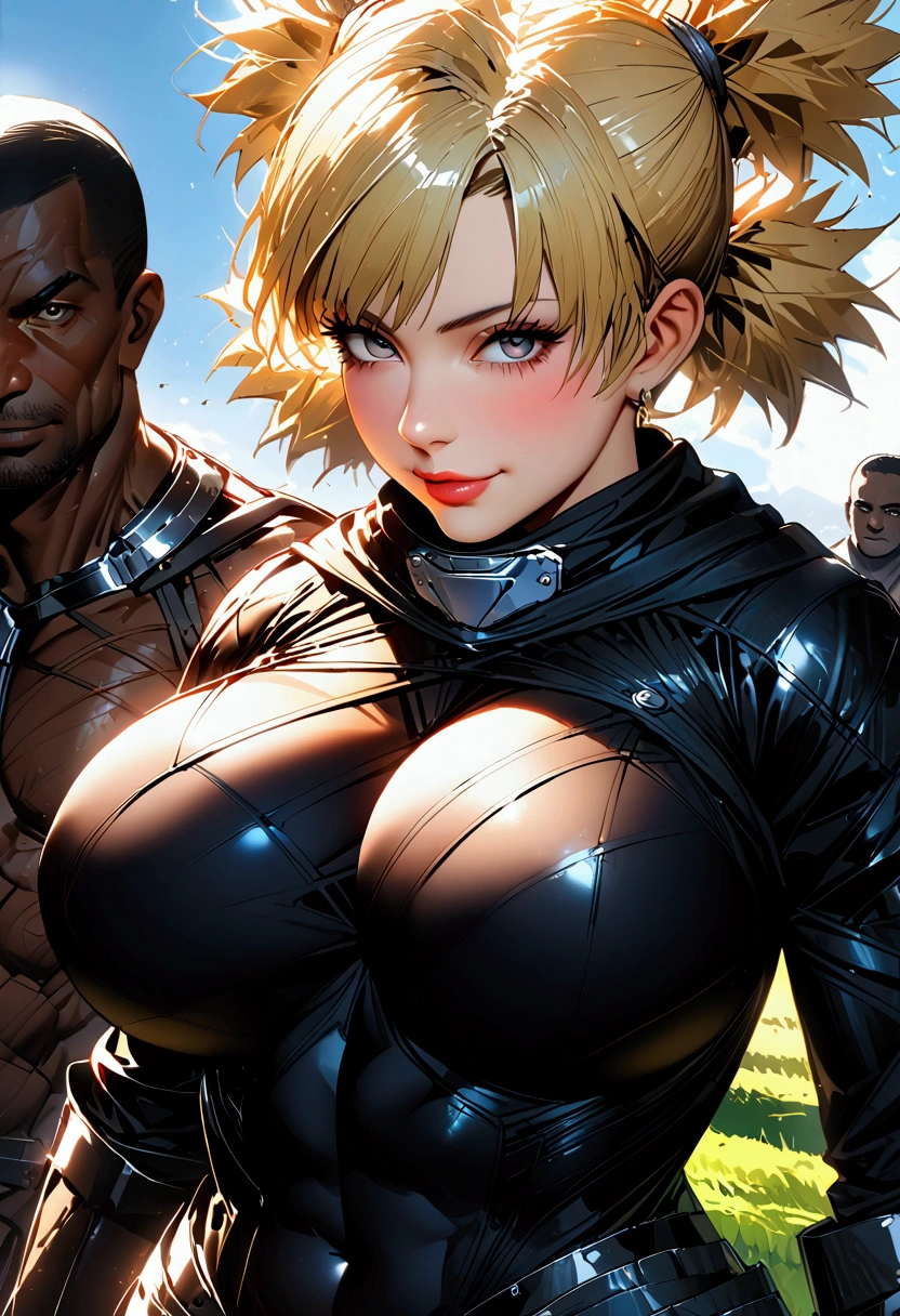 (((((Temari)))))、(Blonde)、(Twin tails)、(((Big big breasts))),((Show me your crotch))、(smile)、((blue sky))、((Turf))、((A lot of black men))、{{{Let me me me me me me&#39;Let me me me me me&#39;Let me me me me&#39;Let me me me&#39;Let me me&#39;Let me&#39;Let&#39;s take a closer look}}}、{{{masterpiece}}}, {{{Best Quality}}}, {{ultra-detailed}}, {{shape}}, {{{Very delicate and beautiful}}},{{extremely detailed CG}}、{{unity 8k portrait}}、{{Fabric Shading}}、{{super detailed skin}}、{{Perfect Anatomy}}、{{detailed}}、{{Dynamic Lighting}}、{{{beautiful detailed eyes}}}、{{{beautiful detailed Face}}}、{{{Realistic, RAW Photos}}}、(Perfect Face)、(非常にdetailedな顔)、(Perfect Eyes)、(Highlights)、(Perfect Legs)、(Perfect breasts)、(Perfect pose)、(Perfect body)、