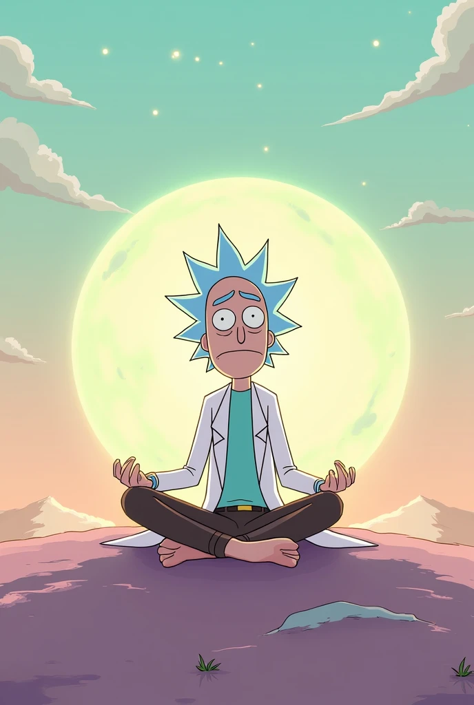 female, (nsfw:0.1), Rick and Morty, by Benjamin Lacombe, sexy EShulman <lora:EShulmanV1:0.5>, tumbleweed, the color of the twilight of the Crayola