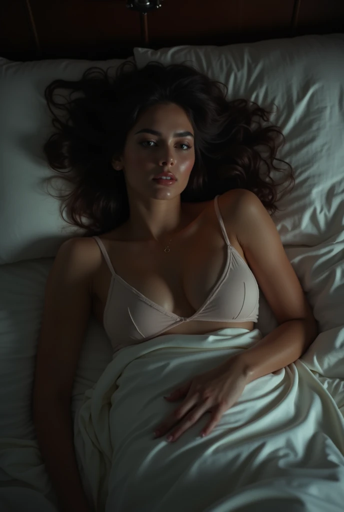 Juan Guarnizo discovering that his wife is cheating on him with Rubius in Juan's bed