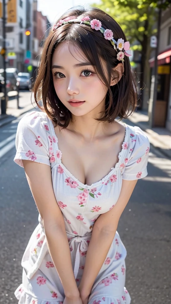 Upper Body, One girl, Gray Hair, ponytail, Purple eyes, (Ninja), dagger, Medium Breasted ,scarf, wallpaper, magic circle background, Particles of light, Blue Fire,Nipples are visible、Smile、Big Breasts
