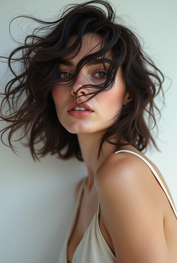 Curly naked