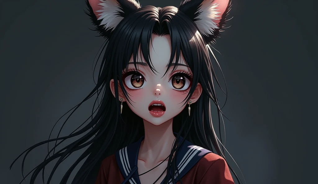 There is a cute rebellious playful style Kulomi with the style of Sanrio painting