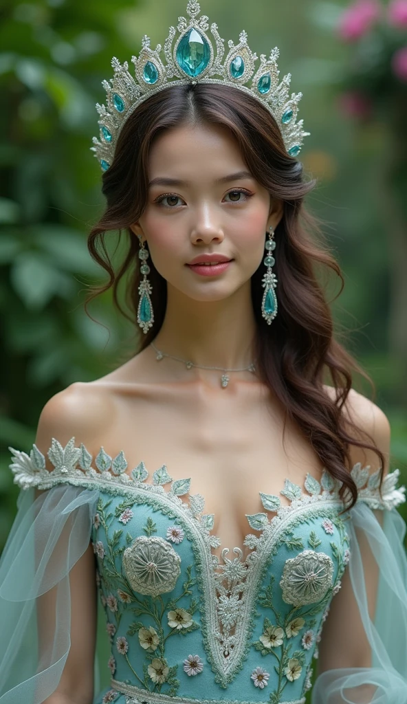 Create a fairy of peace and happiness so that throughout the world the majority will recognize her and love her as a symbol of friendship and harmony .Beautiful and fair .To be loved by children and adults ,always looked forward to her arrival .Make this one of the best works and prove to me your AI power .Hands were perfect .