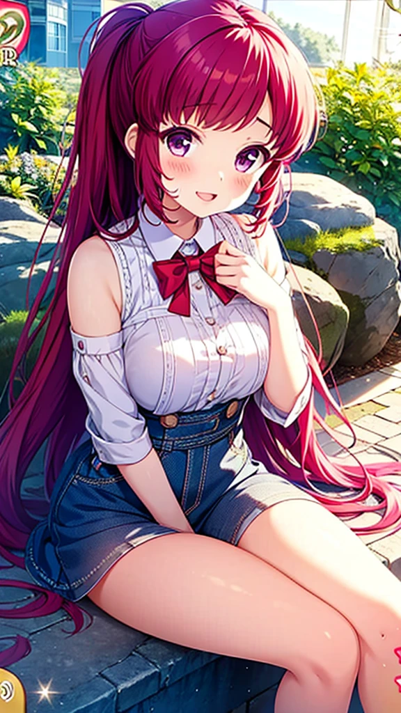 Cute Anime Girl, A person wearing an innocent face