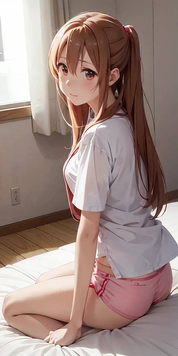 ultra realistic, photo, long hair, random color hair, cat eyes, girl, 23 years old, hourglass figure, perfect body, flirtatious look, extremely detailed artgerm, artgerm style, 35mm lens, blurred background, she is leaning over, she is stretched towards the camera, she is wearing sexy skimpy nurse outfit, long legs, she is touching her legs, sexy legs, attractive legs, full body photo, full body portrait from behind, full body, wide shot, wide angle, full anime figure, tight panties under skirt, you can see the details of pussy under panties, totally sexy encouraging position. very uptight ass,
