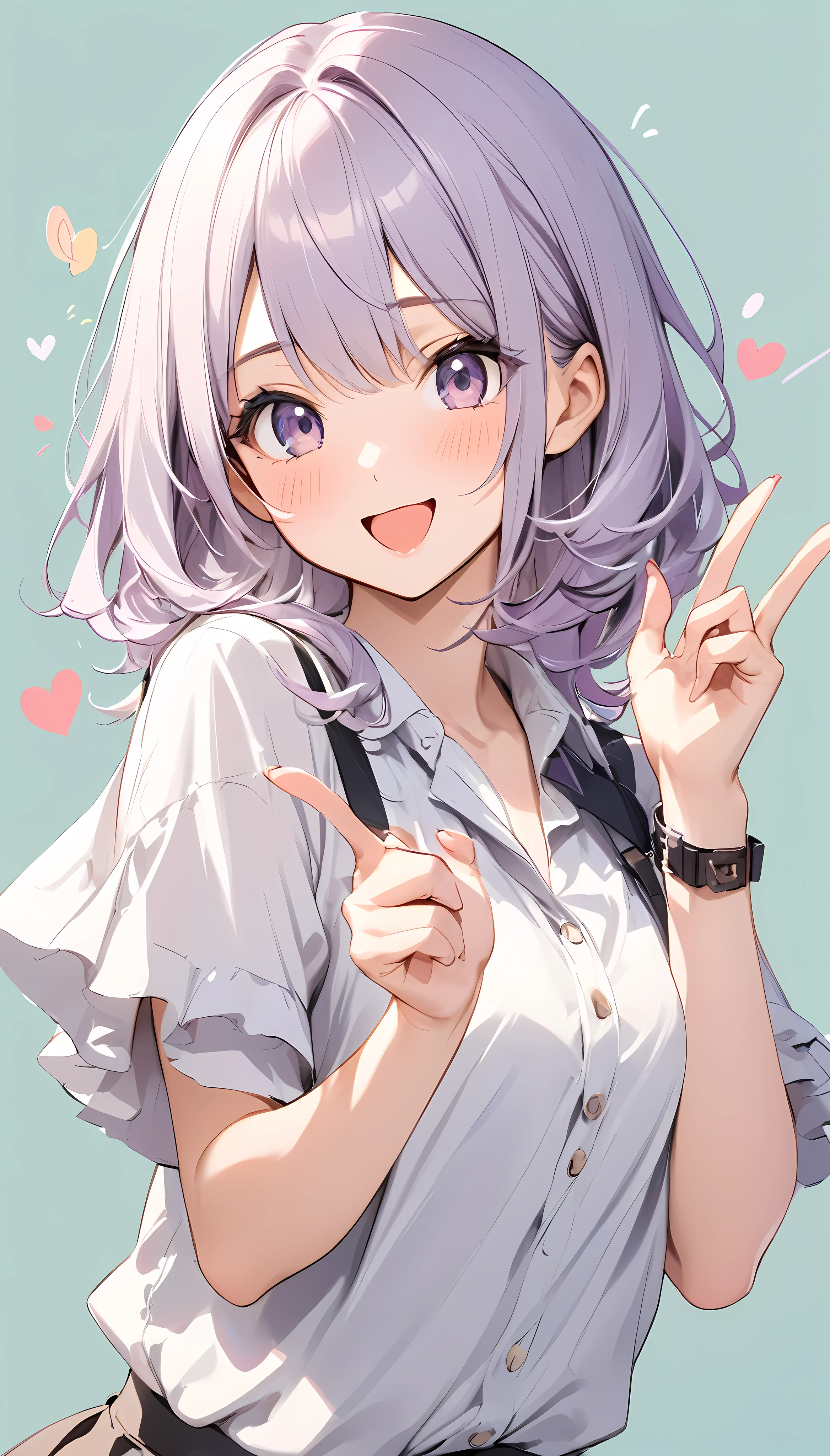 Attractive looks, Cute hand gestures, ARW