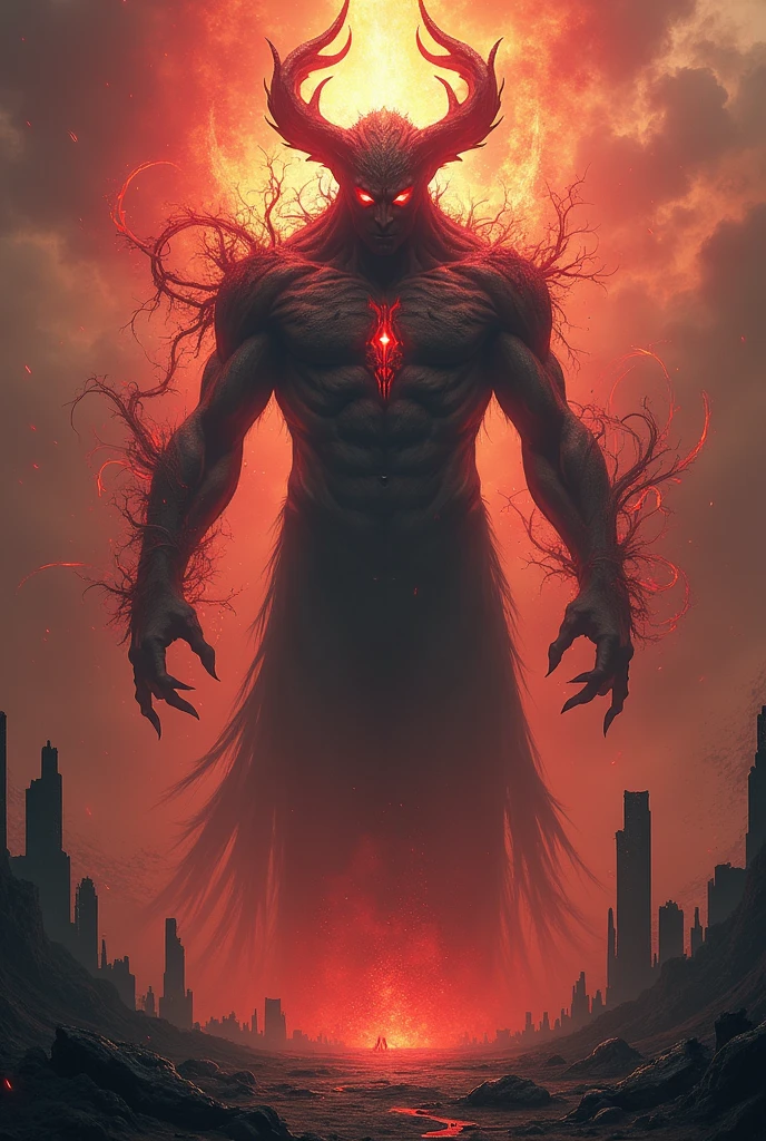 A terrifying representation of the Demon of Hatred materializes with (unrelenting:1.2) malevolence, a embodiment of boundless rage and malice. This artwork is a visceral onslaught on the senses, evoking an intense feeling of (dread:1.1) and (horror:1.2). The demon's form exudes an aura of (burning:1.1) fury, its (twisted:1.1) limbs contorted and (charred:1.1) skin seething with a volatile energy. (Fiery:1.2) tendrils of hatred emanate from its (glowing:1.1) eyes, leaving a trail of chaos in their wake. The (sinister:1.1) backdrop reveals a landscape ravaged by its wrath, with (crumbling:1.1) structures and (scorched:1.1) earth as a testament to its destructive power. This chilling artwork captures the essence of the Demon of Hatred, an embodiment of unfathomable animosity and anguish.. <lora:SDXLAngelic:0.75>, AngelicStyle