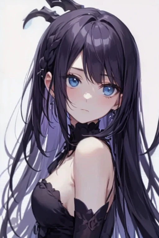 Anime, girl, gentle, beautiful, model,