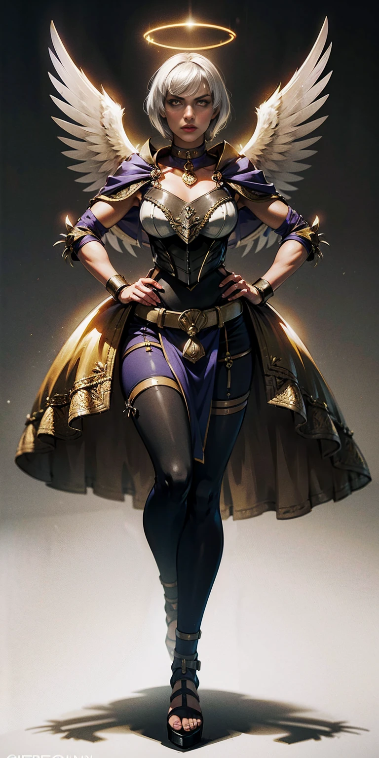mstoconcept art, european and american cartoons, game character design, solo, 1girl, MAGICIAN, FEMALE FOCUS, GRAY BACKGROUND, WIZARD, FULL BODY, STANDING, HOOD, ROBE, MILF, JEWELRY, LONG BLONDE HAIR, BRACELET, WIDE SLEEVES, WOMAN, BELT, GEMSTONE, LONG SLEEVES, FEMALE VERSION