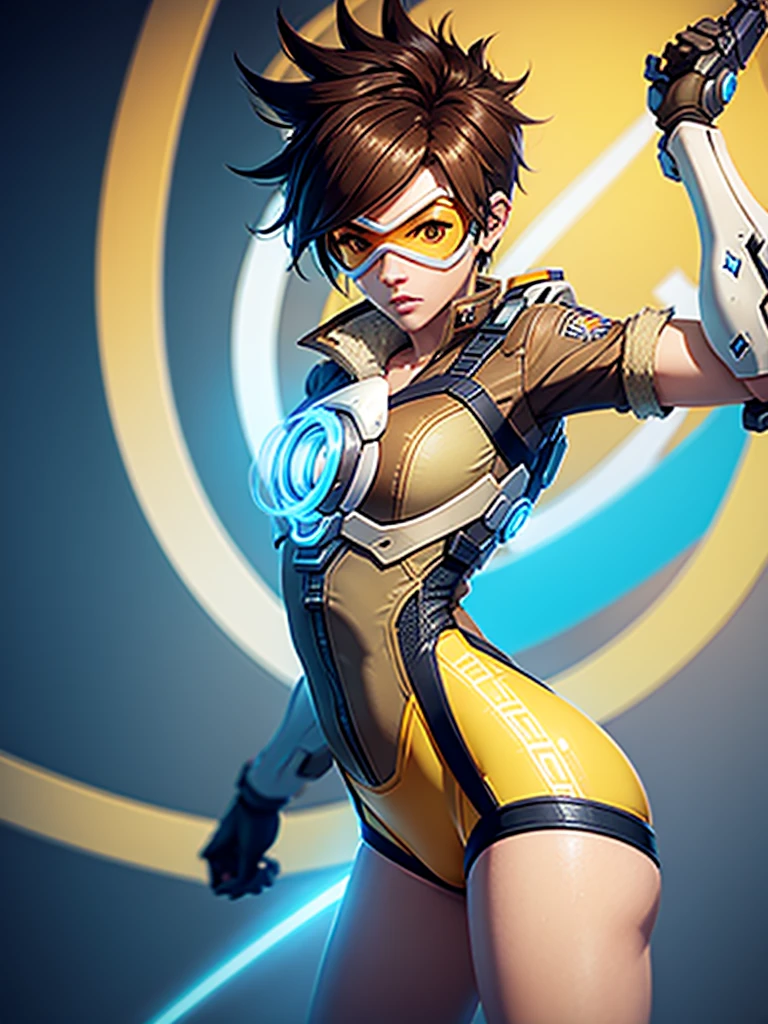 Overwatch, Tracer, Leotard