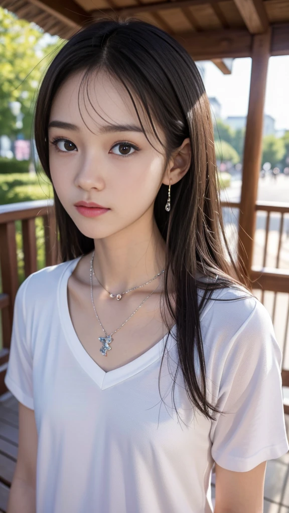 (Sexual climax:1.75),(ecstasy:1.75)short hair,Part-time job at a bar,(Wearing laced negurije:2.0),16 year-old,(1 Ultra cute Japan girl:1.5),(Detailed face,ultra detailed eyes, incredible Beautiful eyes,symmetry eyes:2.0),(Natural Makeup,smile,open mouth:1.5)