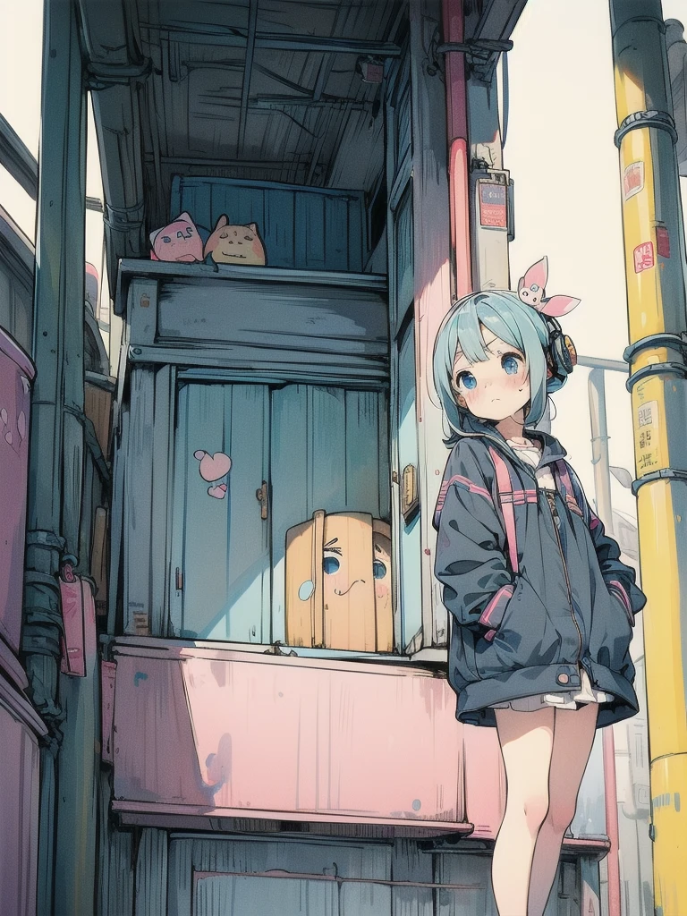 Alone, very beautiful, cute, adorable, embarrassed, alone, blue eyes, look at viewer, looking up, kawaii tech, pastel colors, kawaii, cute colors, alone, very beautiful, cute, adorable, embarrassed, alone, blue eyes，
ふわふわのベレー帽、