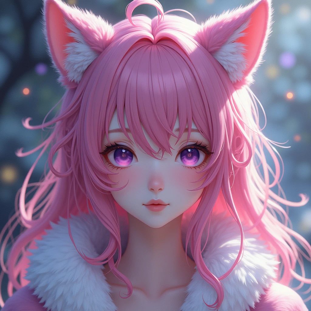 Anime, lingerie, cat ears