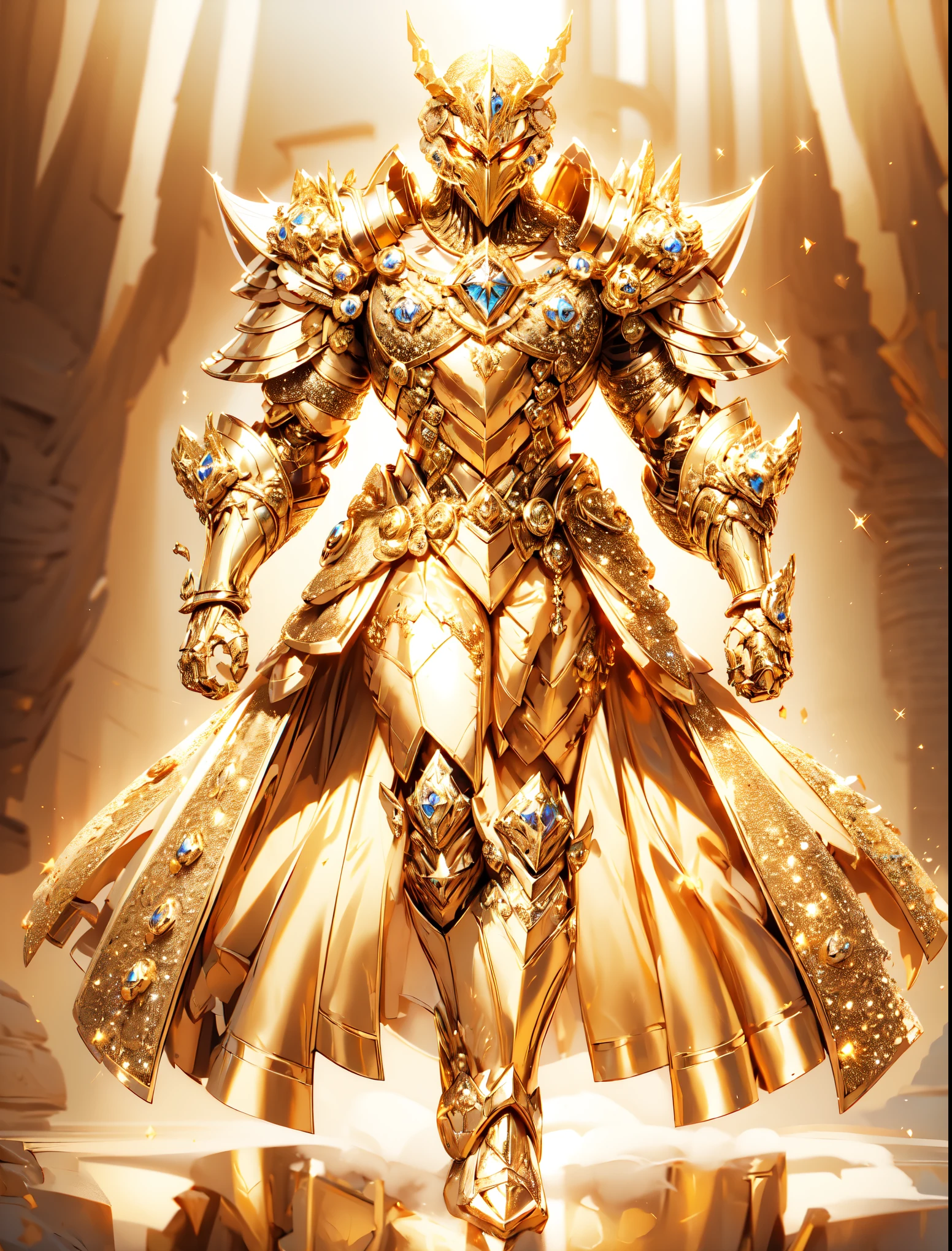 Gorgeous　Gorgeous Battle Armor　Gorgeous full mask Your gorgeous diamond jewel transformation bait and the strongest legend hero head are perfectly covered with gorgeous gold hero mask　Man in gold and black outfit、　Gender male、　　Golden humanoid robot　And the super rich God armor and the perfect Gorgeous costume worth 1 million yen。 Quality worth over 1 million yen。