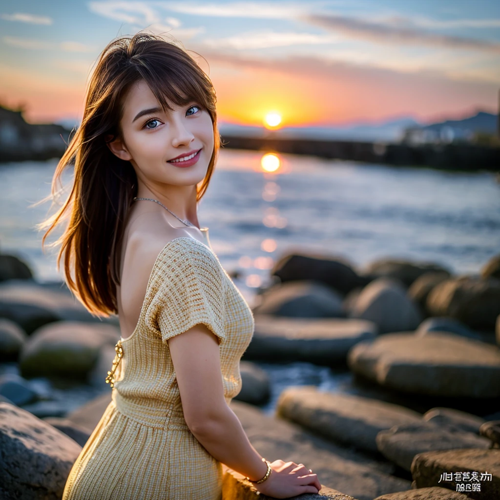 Kasumi, brown eyes, Red Hair, (best quality, ultra detail), (realistic:1.37), beautiful and detailed face, ultra-realistic texture, Delicate face, delicate body, red lipstick, bright colors. high definition, 8K.