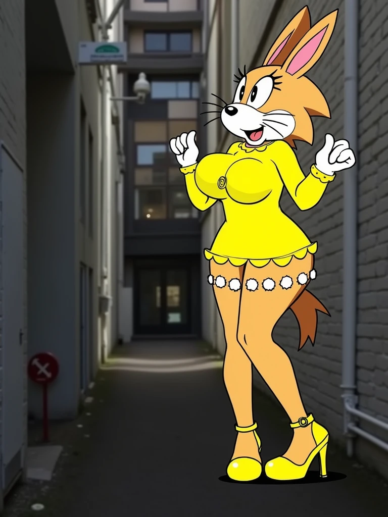 (<lora:CocoBandicoot1:1>),(1girl:1),(animal ears:0.961),(blonde hair:0.78),(blue sky:0.975),(small breasts:0.981),(building:0.952),(city:0.815),(closed mouth:0.715),(cloud:0.971),(day:0.98),(furry:0.941),(furry female:0.963),(green eyes:0.925),(hand on hip:0.937),(hands on hips:0.966),(long hair:0.853),(looking at viewer:0.633),(outdoors:0.967),(sky:0.989),(skyscraper:0.862),(small breasts:0.673),(smile:0.902),(solo:0.997),(standing in a crowded street),(standing:0.709),(tree:0.596),(coco bandicoot),AS-Young,nude,wet,