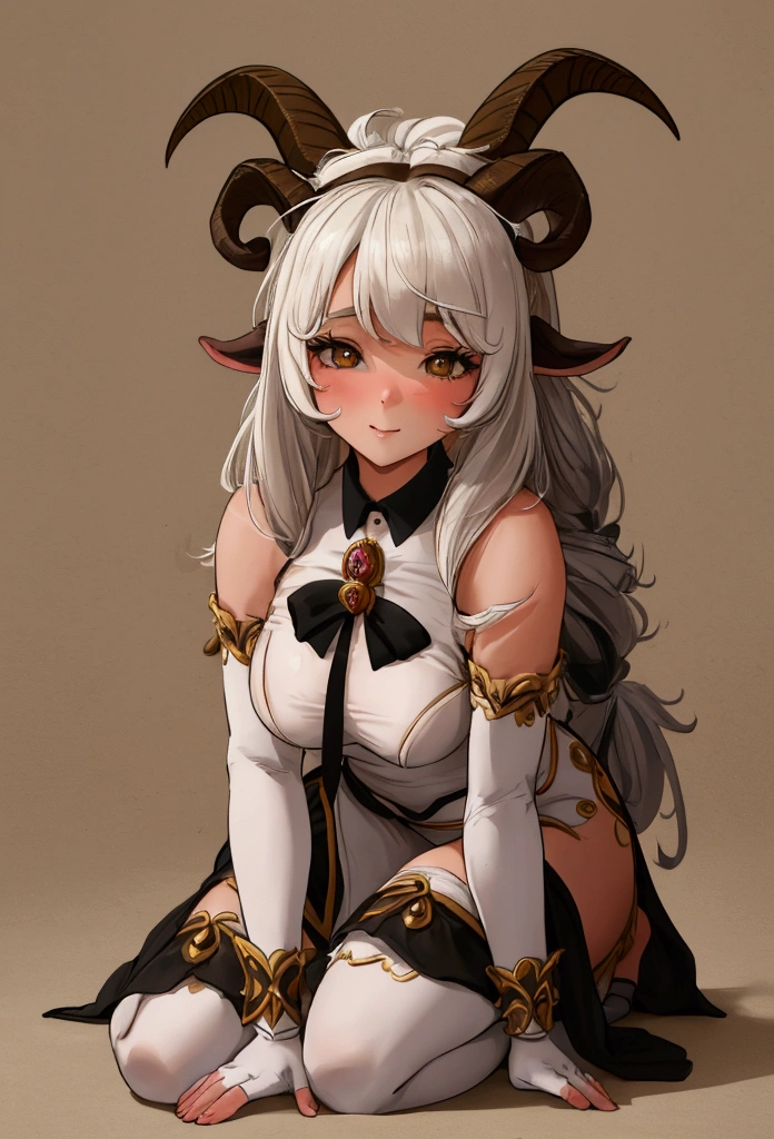 narmaya、1girl, highest quality、masterpiece、realistic、sensual body、tits, puffy nipples, spread legs、long hair、((highest quality、8k、masterpiece:1.3))、NSFW、erotic legs with (black thighhighs:1.3), bed invitation, kawaii face, hands behind head, (tears, crying,:1.2), half clothes, topless, (seductive smile:1.3)