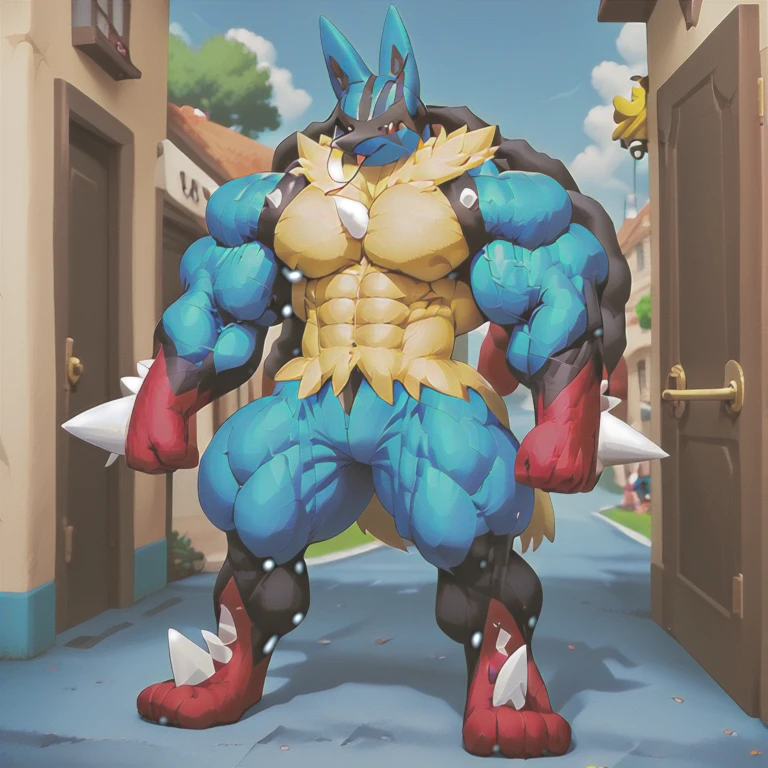 Sonic, attack, Wide shot from the ground, Symmetric, Bright red eyes, Bokeh, Cyberpunk Wasteland, Neonstadt, Surrealist, 4K, Nano Suite, Award-winning, background, Muscular legs , Muscular arms, Muscular upper body, Muscular Abs , Muscular shoulders,
Huge muscles,Muscular penis