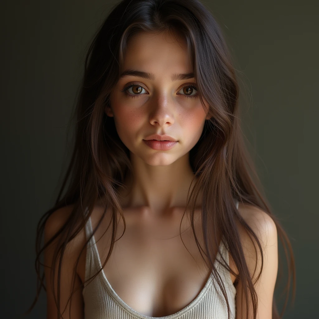 ((1 spanish girl)), (Laia Manzanares) (tween model, 25 years old, young)), ethereal beautiful, slim, petite, soft light, ((David Hamilton style)), close up picture, masterpiece, best quality, photo-realistic, 8k, high resolution, detailed skin, 8k uhd, dslr, soft lighting, high quality, film grain, Fujifilm XT3