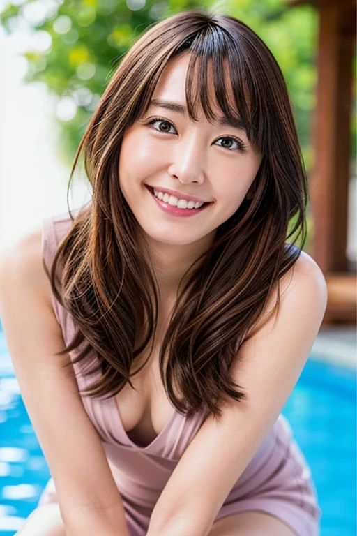 naked, sweeter, shy, yui aragaki, cute, seductive, Beautiful teeth, portrait,whole body, sweaty, woman, female, outdoors, sunshine, pov, happy,whole body,Her legs are spread and her genitals and anus are fully exposed, realistic, BREAK