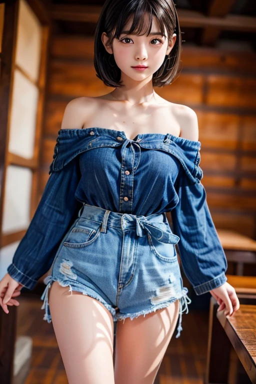 off shoulder dress, mini denim skirt, denim shorts, young, idol, Japanese, Middle school students, Elementary school student, prety, Sparkling eyes, No body hair, Thin legs, Attention to detail, Highest quality, High resolution, bobbed hair, short bob, A woman is tied up, Covered in tentacles, Tentacles are touching her, huge oily tentacles, Giant tentacles, Wrapped in tentacles, Many sucker-like tentacles, Tentacles all around, tentacle pit, super huge tentacles enter the her pussy and anal, huge number of tentacles enter the her pussy and anal, She had an orgasm, The orgasm was intense, wet pussy, wet body, the bodily fluids produced when sexually, a mucous discharge from the vagina called leucorrhoea, sex pussy, Spray semen all over her body, tentacle sex, in the classroom, Anatomically correct, Textured skin, high quality, high quality, high details, best quality, highres, super detail, accurate, high details, best quality, highres, super detail, accurate